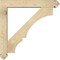 Ekena Millwork Balboa Arts and Crafts Rough Sawn Bracket w/ Offset Brace, Douglas Fir, 6"W x 34"D x 34"H BKT0604X34X34BOA03RDF - alternate 2